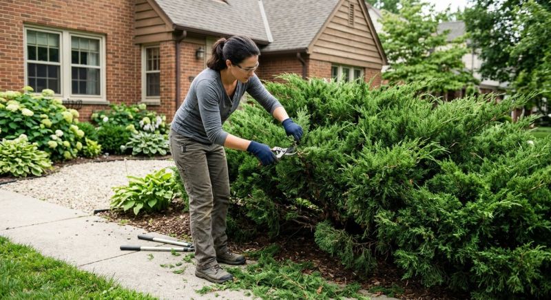 Forsythia Pruning in Ventura County, CA